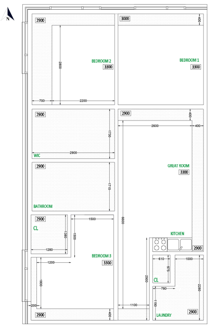 Comprehensive Floor Plan Layout of the Residential Suite