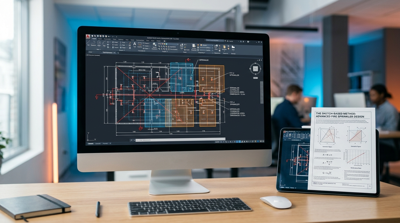 Calculating Fire Sprinkler Protection Areas: The Complete Sketch-Based Method Guide