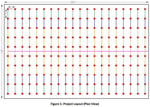 Figure 1 - Project Layout (Plan View)